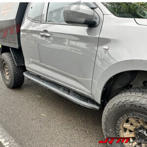Heavy Duty Shark Bar Side Steps Isuzu Dmax D-max  Freestyle Super Extra Cab 20+