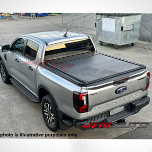 Electric Retractable Roller Shutter + LED Bar to suit Ford Ranger 2021-2024
