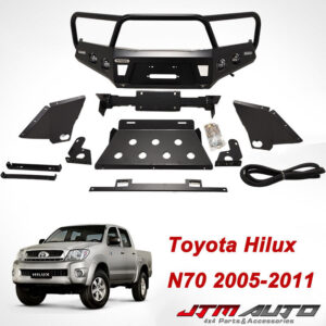 Rugged Bull Bar Bumper Replacement to suit Toyota Hilux N70 2005-2010