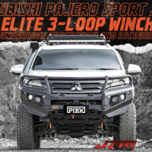 PIAK ADR ELITE 3 LOOP BULL BAR TO SUIT MITSUBISHI PAJERO SPORT QF 2020+