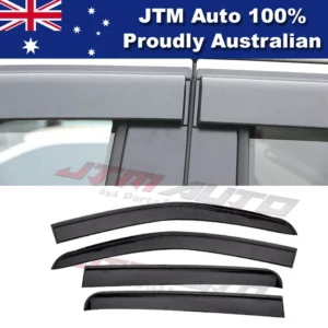 Injection Weather Shields 4 Door Window Visors tosuit Mazda BT-50 BT50 2012-2020