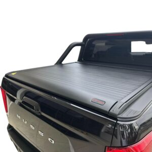 Armorshade Electric Retractable Roller Shutter LED Ssangyong Musso SWB Short Tub