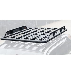 Aluminium Heavy Duty Roof Rack Tradesman Platform Carrier Basket + Clamps