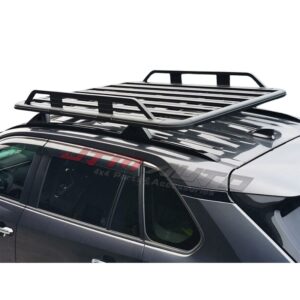 Aluminium Heavy Duty Roof Rack Tradesman Platform Carrier Basket + Clamps
