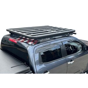Aluminum Roof Rack Flat Platform Carrier Basket for Isuzu Dmax D-max 2019-2024
