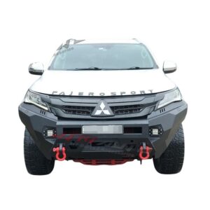 T-TEK Steel Bull Bar Winch Compatible to suit Mitsuhashi Pajero Sport QE 2016-18