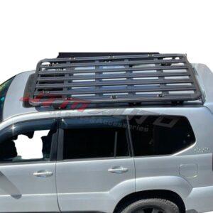 Alloy Flat Platform Roof Rack Basket Carrier to suit Toyota Prado 120 2003-2009