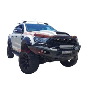 H-TeK Matt Black New Revolution Bull Bar to suit Ford Ranger PX2 PX3 2015-2022