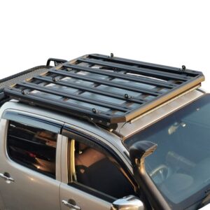 Aluminium Heavy Duty Roof Rack Platform Carrier Basket to suit Toyota Hilux N70