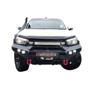 Steel Rocker Bull Bar Winch Compatible to suit Toyota Hilux N80 2015-2018
