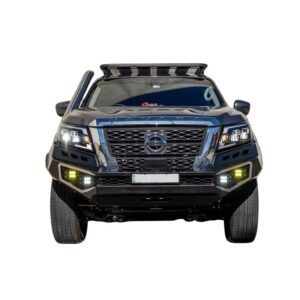Heavy Duty Deluxe Bull bar Winch compatible for Nissan Navara NP300 D23 2021+