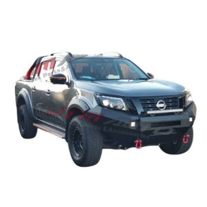 T-TEK Steel Bull Bar Winch Compatible to suit Nissan Navara NP300 D23 2014-2020
