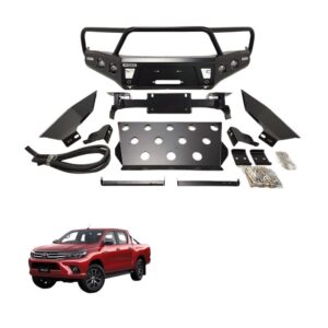 Rugged Bull Bar Bumper Replacement Protection to suit Toyota Hilux N80 2015-2018