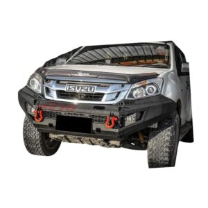 Heavy Duty Deluxe Bull bar Winch compatible to suit Isuzu Dmax D-max 2012-2020