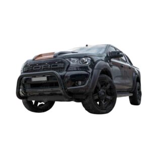 ADR Approved Black 3" Nudge Bar to suit Ford Ranger Tech Pack + Sensor 2015-2018