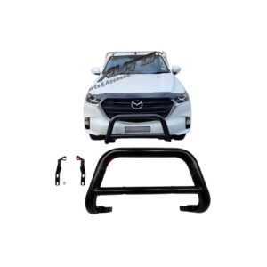 Nudge Bar 3" Black Steel Grille Guard to suit Mazda BT-50 BT50 2020+