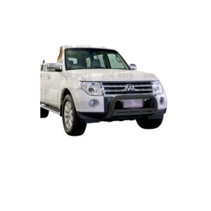 Nudge Bar 3" Black Steel to suit Mitsubishi Pajero NS NT 2006-2011