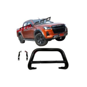 Nudge Bar 3" Black Steel Grille Guard to suit Isuzu D-max Dmax 2020+ MY21