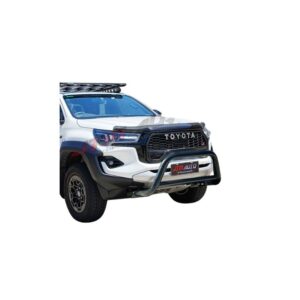 Nudge Bar 3" Black Steel Grille Guard to suit Toyota Hilux N80 GR 2020+