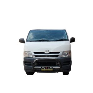 Nudge Bar 3" Black Steel Grille Guard to suit Toyota Hiace LWB 2005-2019
