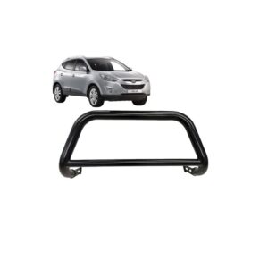 Wrinkle Black Steel Nudge Bar Grille Guard to suit Hyundai ix35 LM LM2 2010-2017