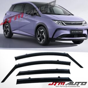 Chrome Trim Weather Shield Weathershield Window Visor to suit BYD Dolphin 2023+
