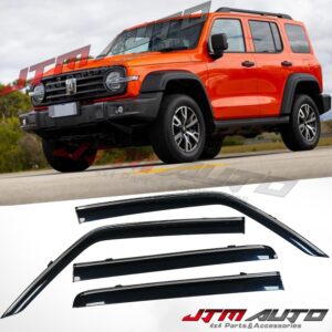 Chrome Trim Weather Shield Weathershield Window Visor to suit GWM Tank 300 2023+