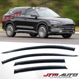 Chrome Trim Weather Shield Weathershield Window Visor to suit BYD Sealion 6 2023+