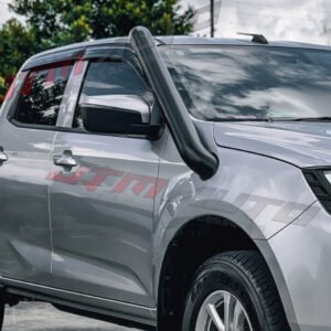 Black Powder Coated Stainless Steel Snorkel Kit to suit Isuzu Dmax D-max 2020+