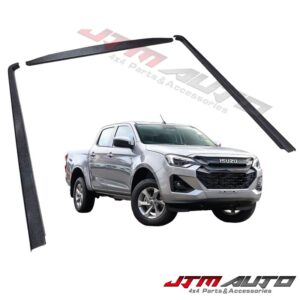 3 PCS RAIL GUARD Tail Gate CAP PROTECTOR COVER for Isuzu D-max Dmax 2024+